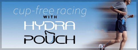 Cup-free racing with Hydrapouch!