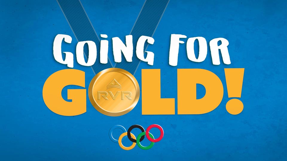 Going For Gold Camp Theme Slide