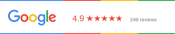 4.9 Star Google Reviews